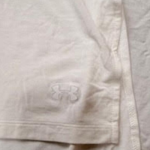 Under Armour White Performance Tank Top | Twist-Back Detail, Women's Large, NWT - Picture 7 of 9